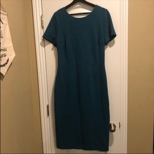 Boden Elsa Ottoman Dress blue size 12